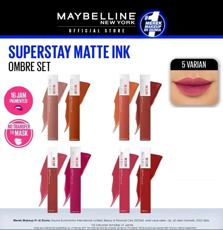 JeonKir_97's tweet photo. [29.0% off] Rasakan keajaiban bibir sempurna dengan [BELI 2 GRATIS 1] Maybelline Superstay Matte Ink Ombre Set Lipstik. https://t.co/K3a4yGtVDy https://t.co/ReAMu53bwR