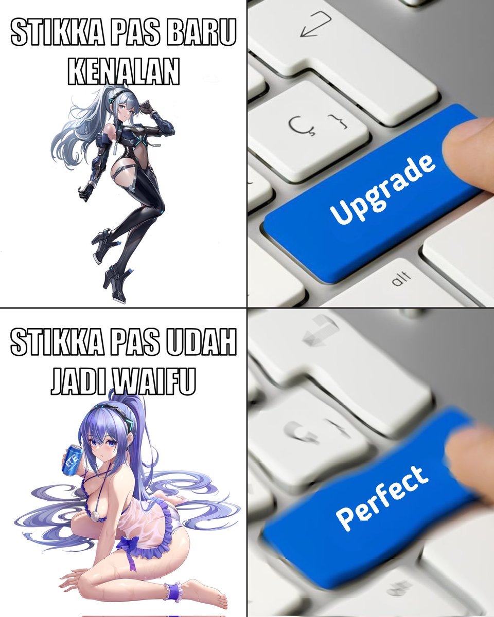 etechronicleid's tweet photo. Walaupun keliatan dingin, tapi kalo kamu komitmen mau jadiin STIKKA waifu, dia juga langsung pol-polan ngemanjain mata kamu~😍🥰

Jangan lupa top-up dan gacha outfit STIKKA yang satu ini, Nexecutor!😏

#ETEChronicle #BukanSekadarWaifu #AnimeFantasy #animelove https://t.co/zwRM0Yz6av