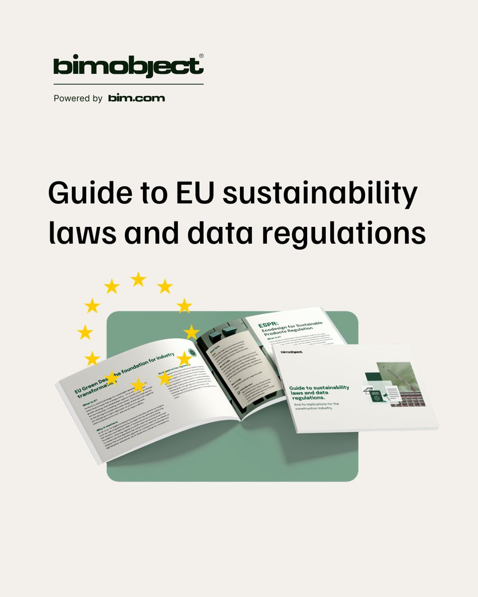🇪🇺 The EU is introducing a wave of new regulations to drive climate neutrality and improve building efficiency. Our guide to EU Sustainability Laws &amp; Regulations gets your company up to speed and one step ahead!

Get your FREE copy of the e-book today: bit.ly/4jJRZeU