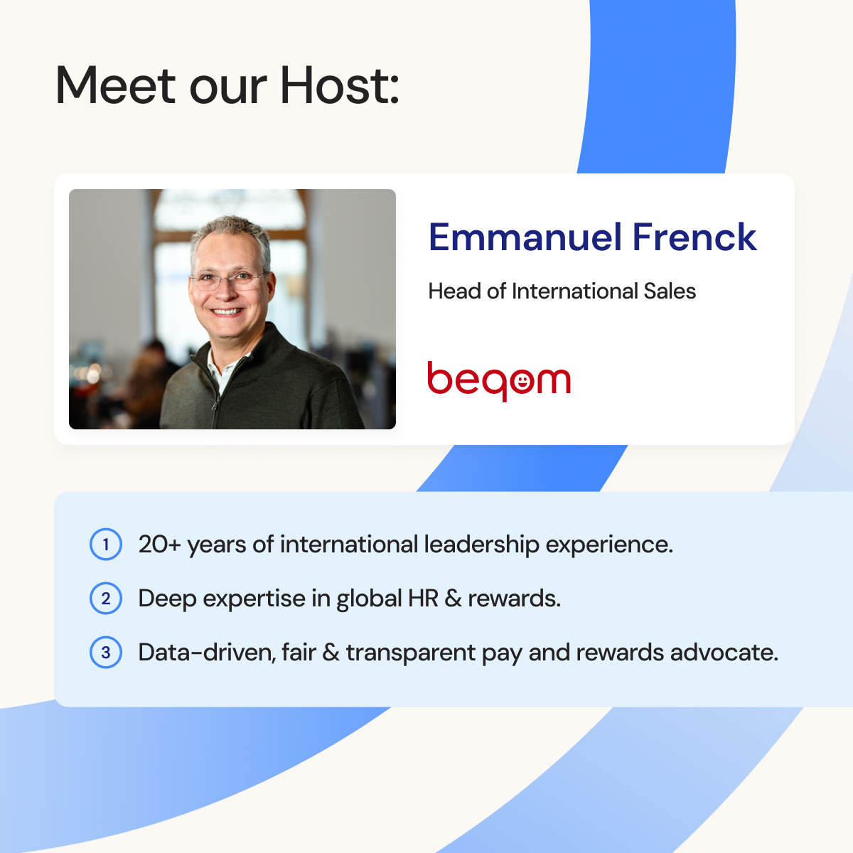 Tired of just surviving the comp cycle? What if you could master it?🏆  
Join us for our upcoming webinar to discover expert insights, real-world examples, and practical strategies to ace your comp cycles.
hubs.li/Q03ks4v40

#HR #Compensation #Webinar #CompCycle #Leadership