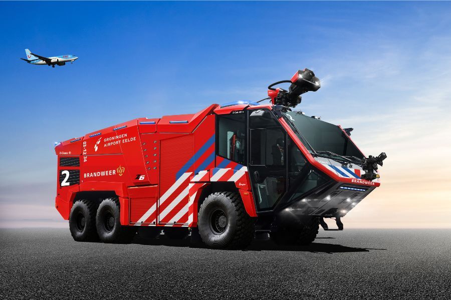 Ziegler Brandweertechniek B.V. and the Airport Fire Service of Groningen Airport Eelde (GAE) signed a contract for the delivery of three new Z6 Aircraft Rescue and Firefighting vehicles. buff.ly/YbkSDxJ