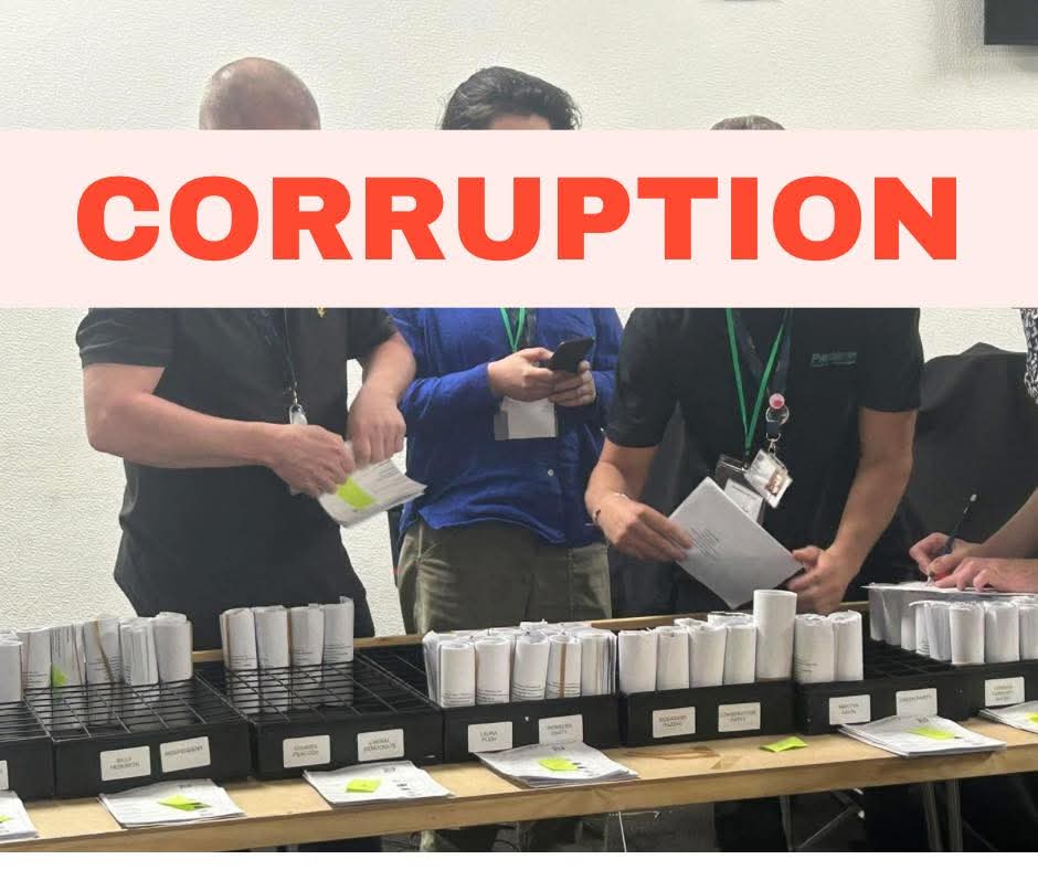 Very Serious Election Fraud Attempt Tonight In Rochdale!  

Chaos tonight in the Kirkholt &amp; Balderstone by-election count as Billy Howarth (Independent) caught the election staff putting several of his bundles of votes in the wrong pile- ‘the Labour Party stack’ 

100 of