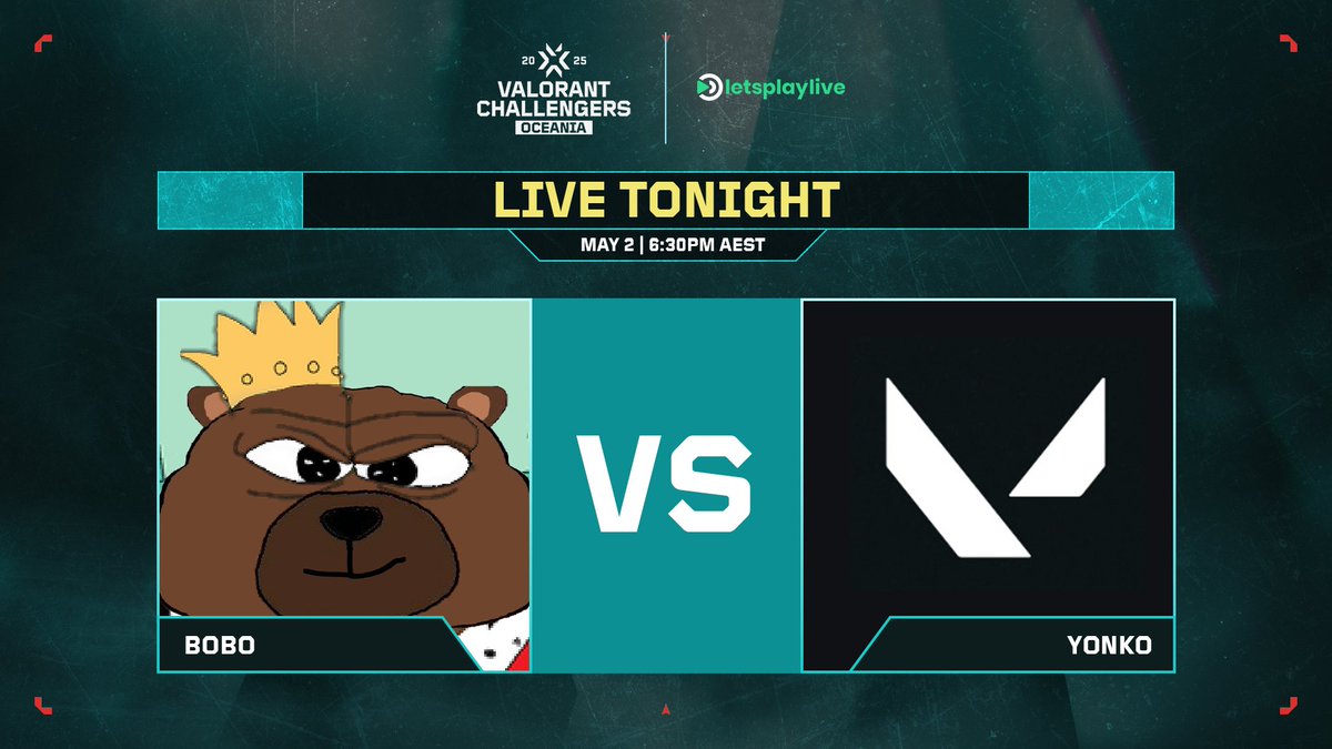 LPL Esports (@letsplaylivegg) on Twitter photo BOBO hasn't lost a SINGLE round so far! Can the Emperors put an end to their reign? โ๏ธ
๐ก LIVE TONIGHT
๐ซ <a href="/BOBOvlr/">BOBO</a> vs <a href="/YNKVal/">YONKO</a>
๐บ twitch.tv/tjbruce17594
๐๏ธ <a href="/mu1titudes/">mu1titudes</a> <a href="/MerlinJPC/">Merlin</a>
๐๏ธ <a href="/R3_M31R/">-= R3_M31R =-</a> <a href="/Yuixon053/">Yuixon</a>
Produced by <a href="/tjbruce17594/">TJ Bruce | tjbruce17594</a> BOBO hasn't lost a SINGLE round so far! Can the Emperors put an end to their reign? โ๏ธ
๐ก LIVE TONIGHT
๐ซ <a href="/BOBOvlr/">BOBO</a> vs <a href="/YNKVal/">YONKO</a>
๐บ twitch.tv/tjbruce17594
๐๏ธ <a href="/mu1titudes/">mu1titudes</a> <a href="/MerlinJPC/">Merlin</a>
๐๏ธ <a href="/R3_M31R/">-= R3_M31R =-</a> <a href="/Yuixon053/">Yuixon</a>
Produced by <a href="/tjbruce17594/">TJ Bruce | tjbruce17594</a>