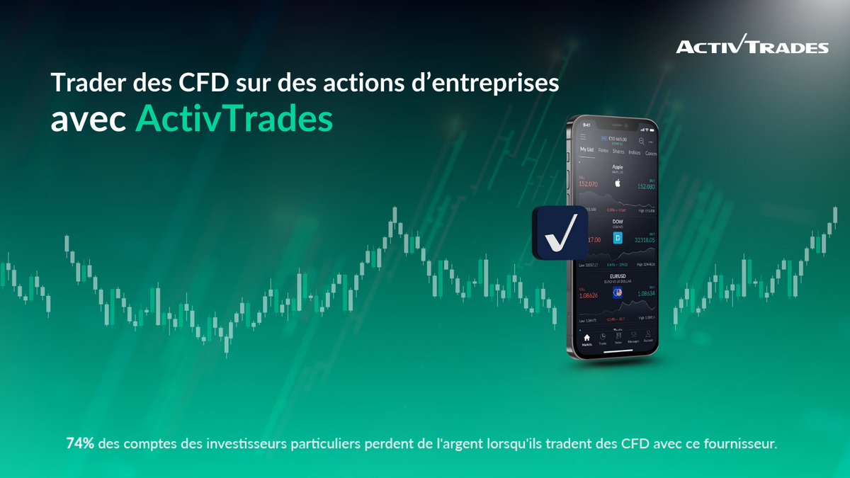 Pourquoi trader des CFD sur des actions d’entreprises avec ActivTrades ?

📣 Inscrivez-vous ici : activtrades.ws/3YjmYqo  

#ActivTrades #InvestingMadeEasy #TransparentTrading