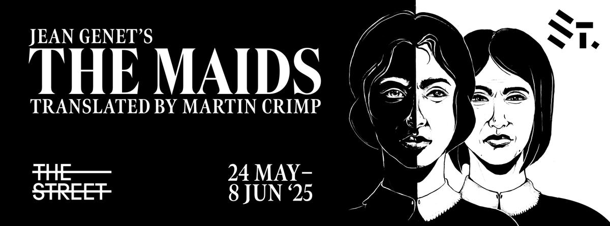 thestreetcbr's tweet photo. Experience one of the most moving and scandalising works in modern theatre. Directed by Caroline Stacey and featuring powerhouse cast Christina Falsone, Sophia Marzano and Natasha Vickery, The Maids is a darkly compelling psychological thriller. #JeanGenet #MartinCrimp #TheMaids https://t.co/1Ej9mQFRgK