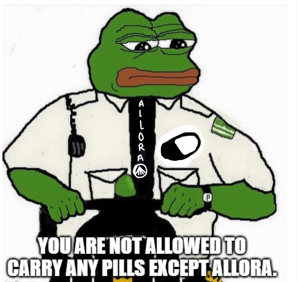 Adele7731's tweet image. gML all allorians 
You are not allowed to carry any pills except @AlloraNetwork  pilled.
@roshpatel_
@TheCryptoMewtwo 
@allorapills 
#AlloraNetwork #GML