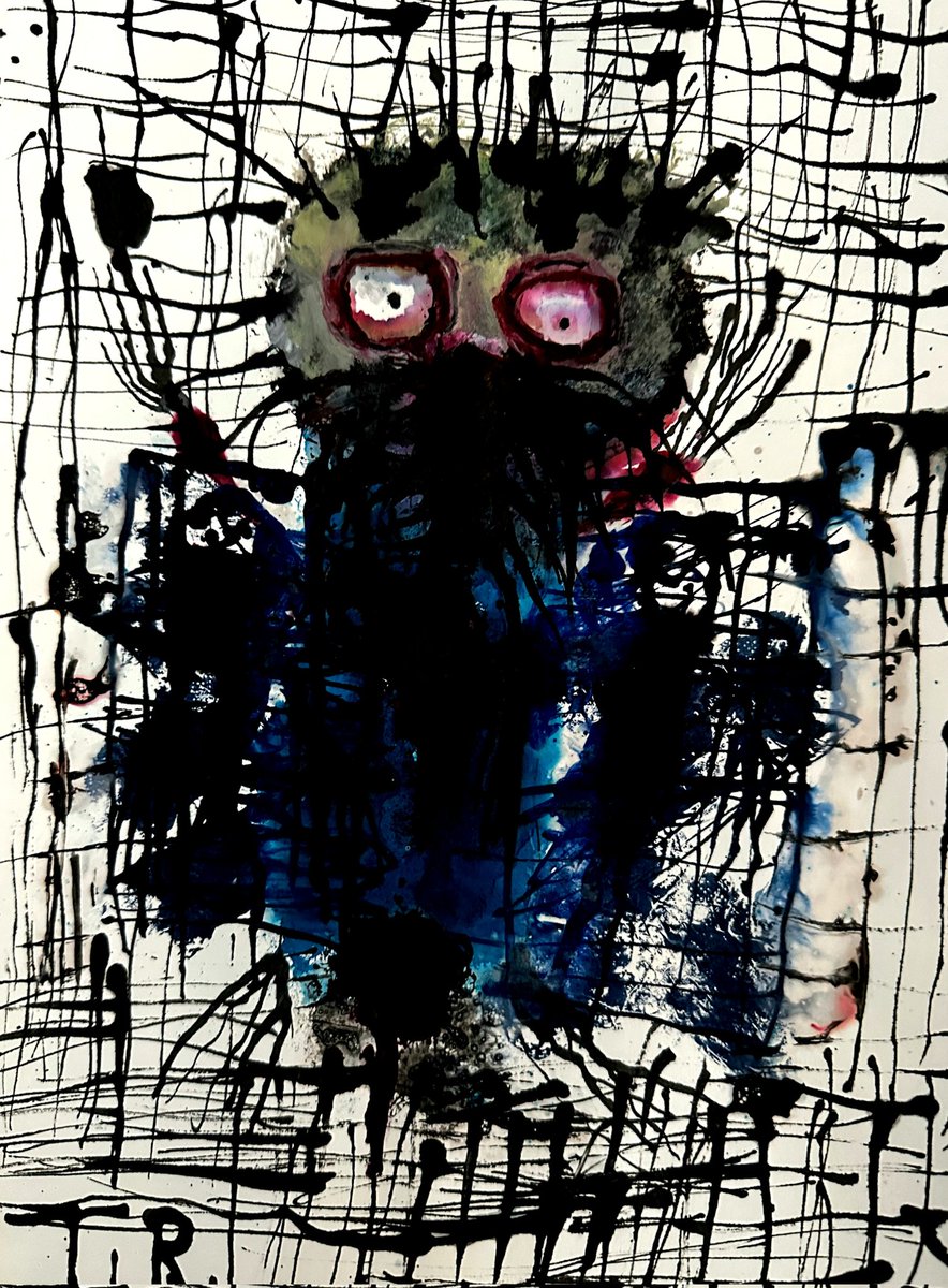 SHADOW WORLD 
INK ×PAPER 45CM ×40CM 
instragram.com/thomas.riesner1 
facebook.com/thomas.riesner…