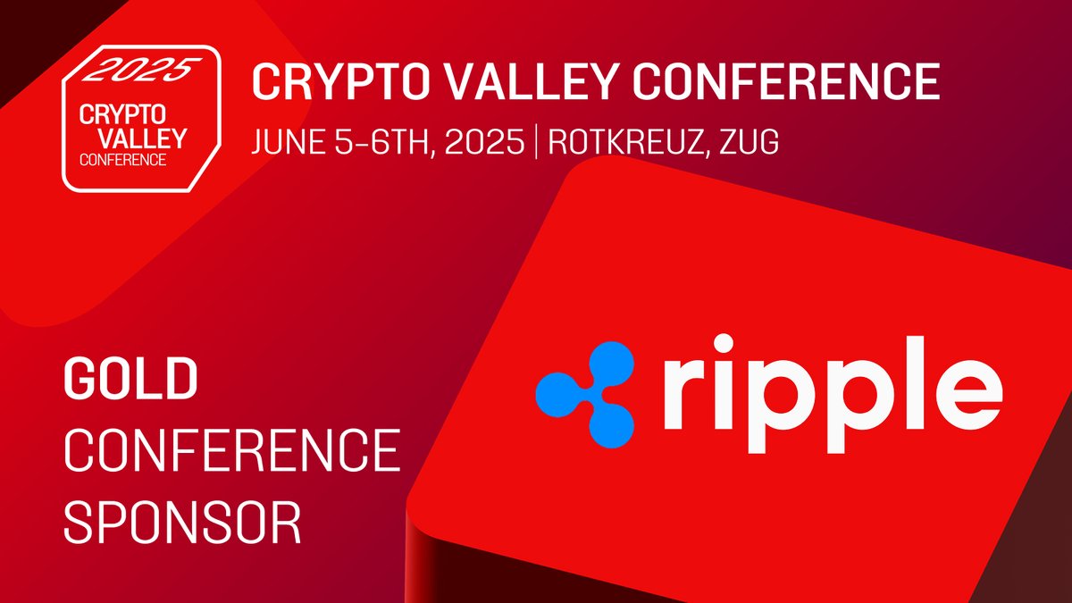 Thank you, @Ripple for being with us once again at the Crypto Valley  Conference! 🤝🇨🇭 @Ripple is a fast and efficient digital payment protocol  designed to enable secure, real-time global transactions. Known