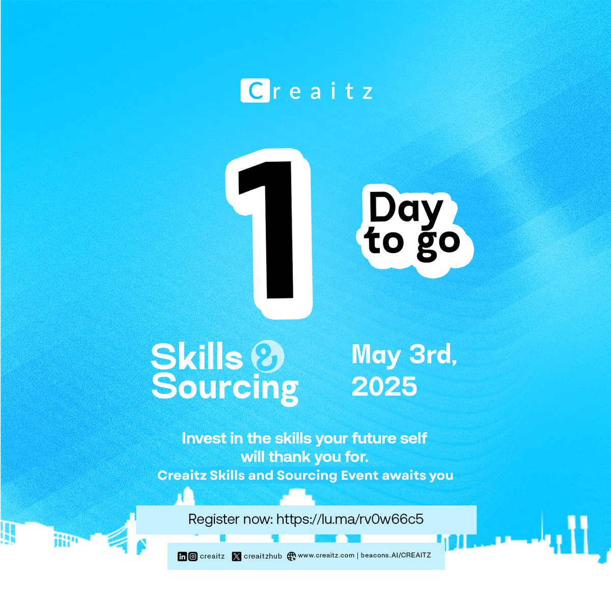 creaitzhub's tweet photo. In 24 hours, we'll be at the Silicon Delta Hub, Port Harcourt.
Bus pickups will start at 7:30 am, event kicks off at 9 am.
Do not plan to miss it.
Be there: https://t.co/7DhAIyDnNL
#creaitzcommunity #sasalert #skillsandsourcing #skillsandsourcingph https://t.co/dOXEZRy355