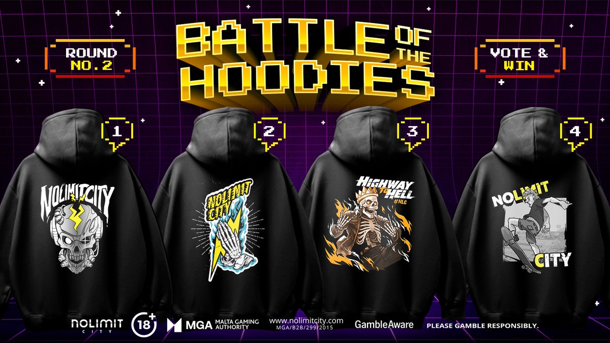 #BattleOfTheHoodies - Round 2 ⚡️

It’s time for the next round - which hoodie should have a place in our Merch Store?

Vote for your favourite &amp; you might just bag a €100 NLC Merch Store voucher 🎁

All you need to do is:

✅ Follow us on X &amp; Instagram
✅ Like &amp; repost this post