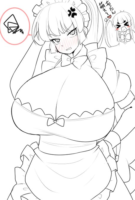 よし線画出来た。 