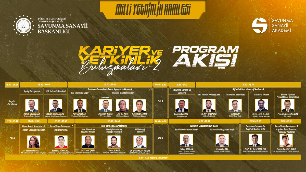 MİKAM Maltepe Üniversitesi (@maltepemikam) on Twitter photo Savunma Sanayii Akademi tarafından düzenlenen Kariyer ve Yetkinlik Buluşmaları-II, katılım belgesi ve sürpriz hediyelerle 7 Mayıs Çarşamba günü, çevrim içi olarak seni bekliyor!
Detaylar ve kayıt için: yetkinlikbulusmalari.ssa.gov.tr
<a href="/tccbiko/">T.C. Cumhurbaşkanlığı İnsan Kaynakları Ofisi</a> <a href="/SavunmaSanayii/">SSB</a> <a href="/MaltepeEduTr/">Maltepe Üniversitesi</a> Savunma Sanayii Akademi tarafından düzenlenen Kariyer ve Yetkinlik Buluşmaları-II, katılım belgesi ve sürpriz hediyelerle 7 Mayıs Çarşamba günü, çevrim içi olarak seni bekliyor!
Detaylar ve kayıt için: yetkinlikbulusmalari.ssa.gov.tr
<a href="/tccbiko/">T.C. Cumhurbaşkanlığı İnsan Kaynakları Ofisi</a> <a href="/SavunmaSanayii/">SSB</a> <a href="/MaltepeEduTr/">Maltepe Üniversitesi</a>