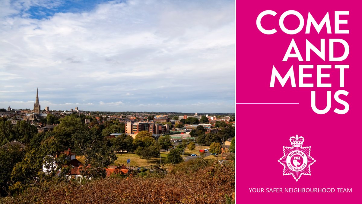Norwich Police (@norwichpoliceuk) on Twitter photo We'll be holding an engagement surgery along with <a href="/NorwichCC/">Norwich City Council</a> at Pilling Park Community Centre between 10.15 – 1.45am on Mon 12 May to listen to and respond to any issues that residents of William Mear Gardens may wish to discuss. We hope you can come along to share your views. We'll be holding an engagement surgery along with <a href="/NorwichCC/">Norwich City Council</a> at Pilling Park Community Centre between 10.15 – 1.45am on Mon 12 May to listen to and respond to any issues that residents of William Mear Gardens may wish to discuss. We hope you can come along to share your views.