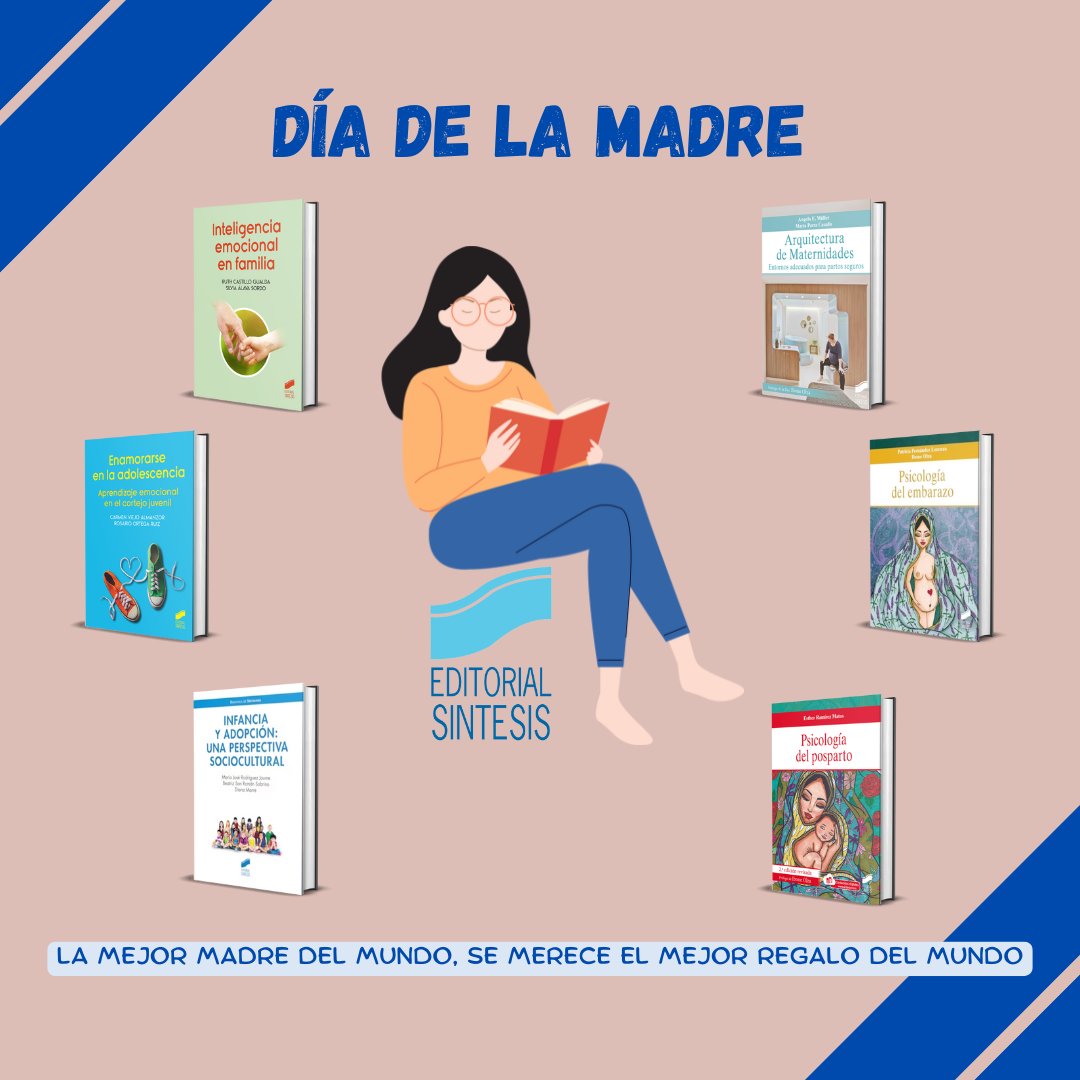 Editorial Síntesis (@edsintesis) on Twitter photo 04 de mayo, Día de la Madre. Si aún no sabes qué regalar, hemos preparado una selección con nuestros mejores libros. Porque en <a href="/edsintesis/">Editorial Síntesis</a> creemos que la mejor madre del mundo, se merece los mejores libros del mundo.
sintesis.com/noticias/dia-d…
#díadelamadre #editorialsintesis 04 de mayo, Día de la Madre. Si aún no sabes qué regalar, hemos preparado una selección con nuestros mejores libros. Porque en <a href="/edsintesis/">Editorial Síntesis</a> creemos que la mejor madre del mundo, se merece los mejores libros del mundo.
sintesis.com/noticias/dia-d…
#díadelamadre #editorialsintesis