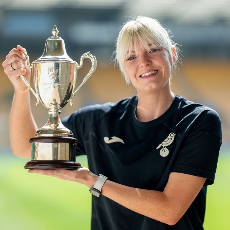 NorwichCityWFC's tweet photo. π Introducing your 2024/25 Player of the Season...
Congratulations, Tash Snelling π€©π«Ά