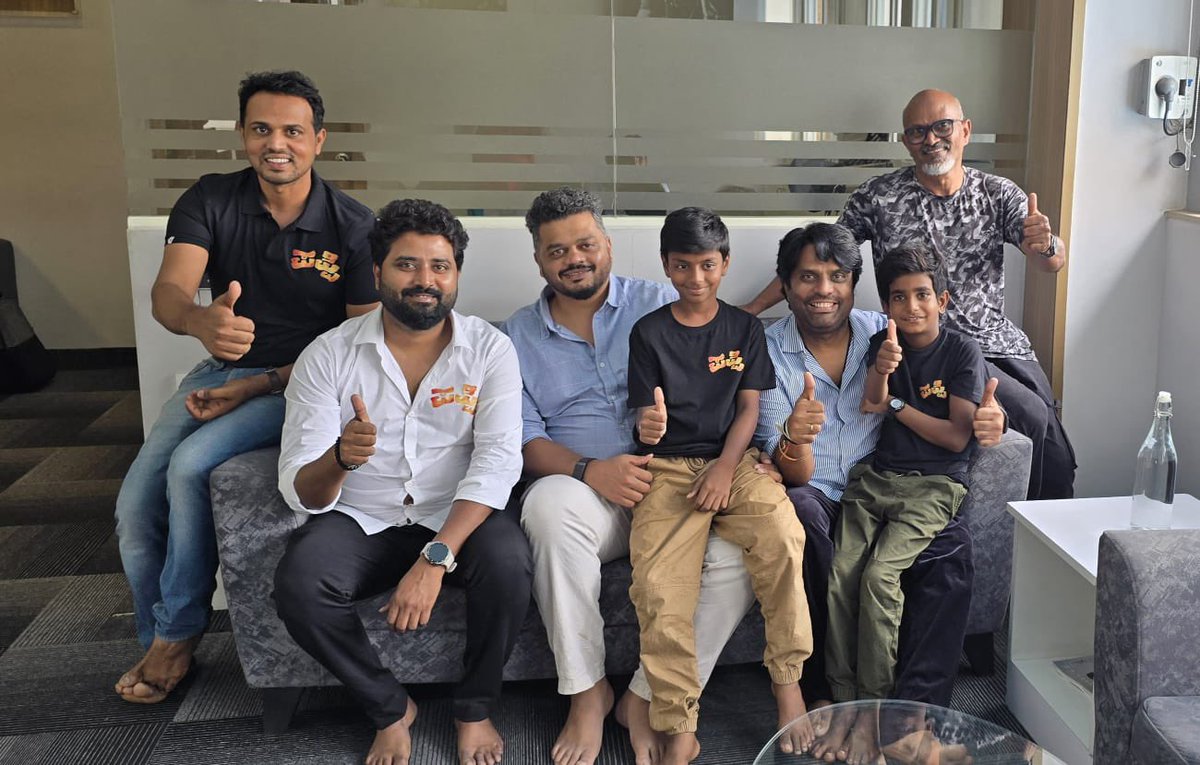 Karthik Gowda (@karthik1423) on Twitter photo First step of victory for the #Puppy team and this needs more support and love. The collections yesterday were fantastic and there are some fast filling shows today too.
Proud to have this distributed through our <a href="/KRG_Studios/">KRG Studios</a>
<a href="/yogigraj/">Yogi G Raj</a> #AyushMalli #SureshBabu #Jagadish #Aditya First step of victory for the #Puppy team and this needs more support and love. The collections yesterday were fantastic and there are some fast filling shows today too.
Proud to have this distributed through our <a href="/KRG_Studios/">KRG Studios</a>
<a href="/yogigraj/">Yogi G Raj</a> #AyushMalli #SureshBabu #Jagadish #Aditya