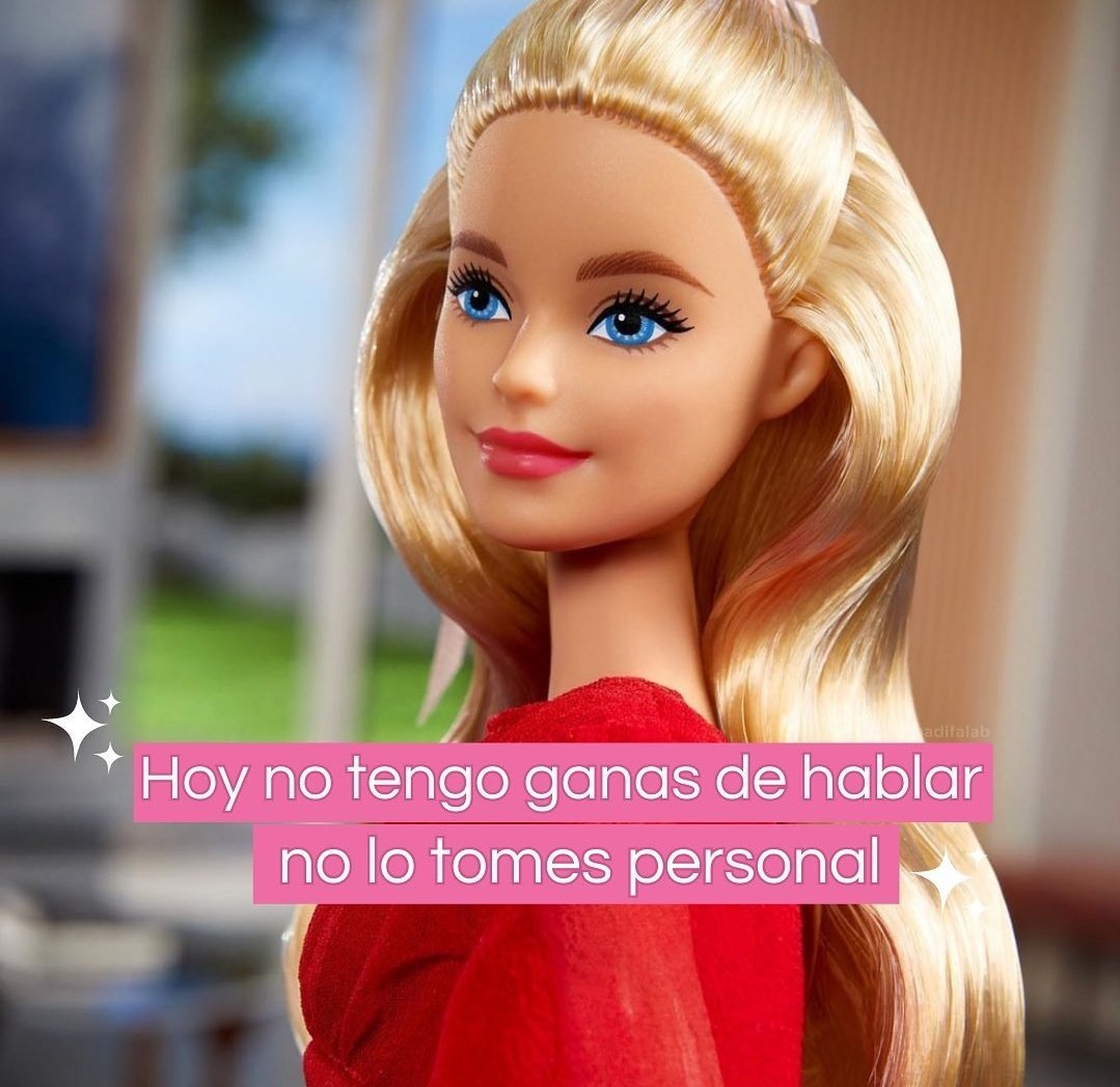 barbie_context's tweet photo. Yo cada mañana https://t.co/Fh893Zelui
