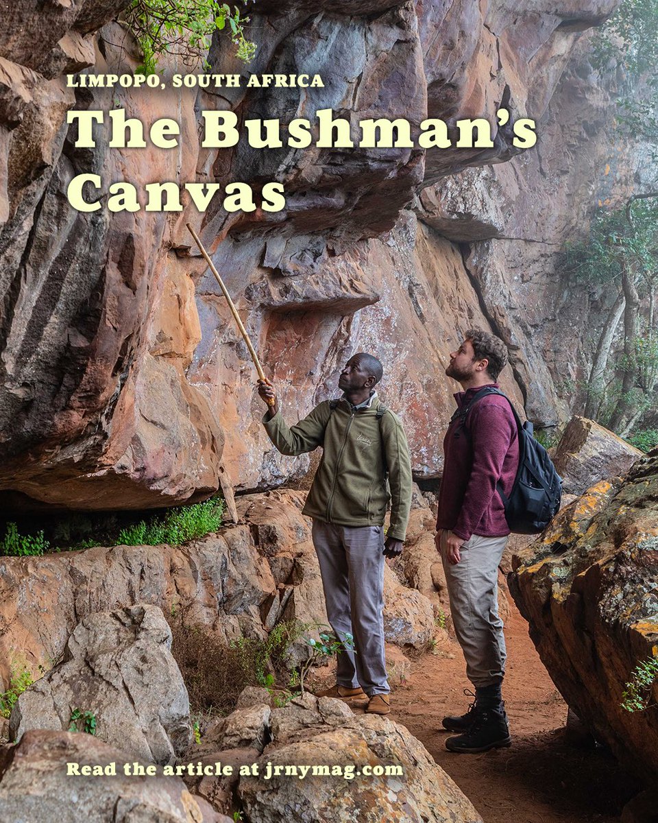 JRNYmag (@jrnymag) on Twitter photo New to read: The Bushman’s Canvas - Head to the Limpopo region of South Africa to learn more about the ancient traditions of the Indigenous Khoisan people. jrnymag.com/limpopo/
By Simon Willmore
<a href="/SouthAfrica/">Visit South Africa</a> New to read: The Bushman’s Canvas - Head to the Limpopo region of South Africa to learn more about the ancient traditions of the Indigenous Khoisan people. jrnymag.com/limpopo/
By Simon Willmore
<a href="/SouthAfrica/">Visit South Africa</a>