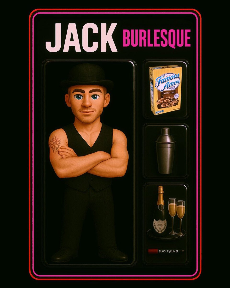 Choose your character!  ✨ Ali – The Dreamer 🎙🌟 ✨ Tess – The Boss 🔑 ✨ Jack – The Heartthrob 🍪💫 Which Burlesque starter pack would you take home? #BurlesqueTheMusical
