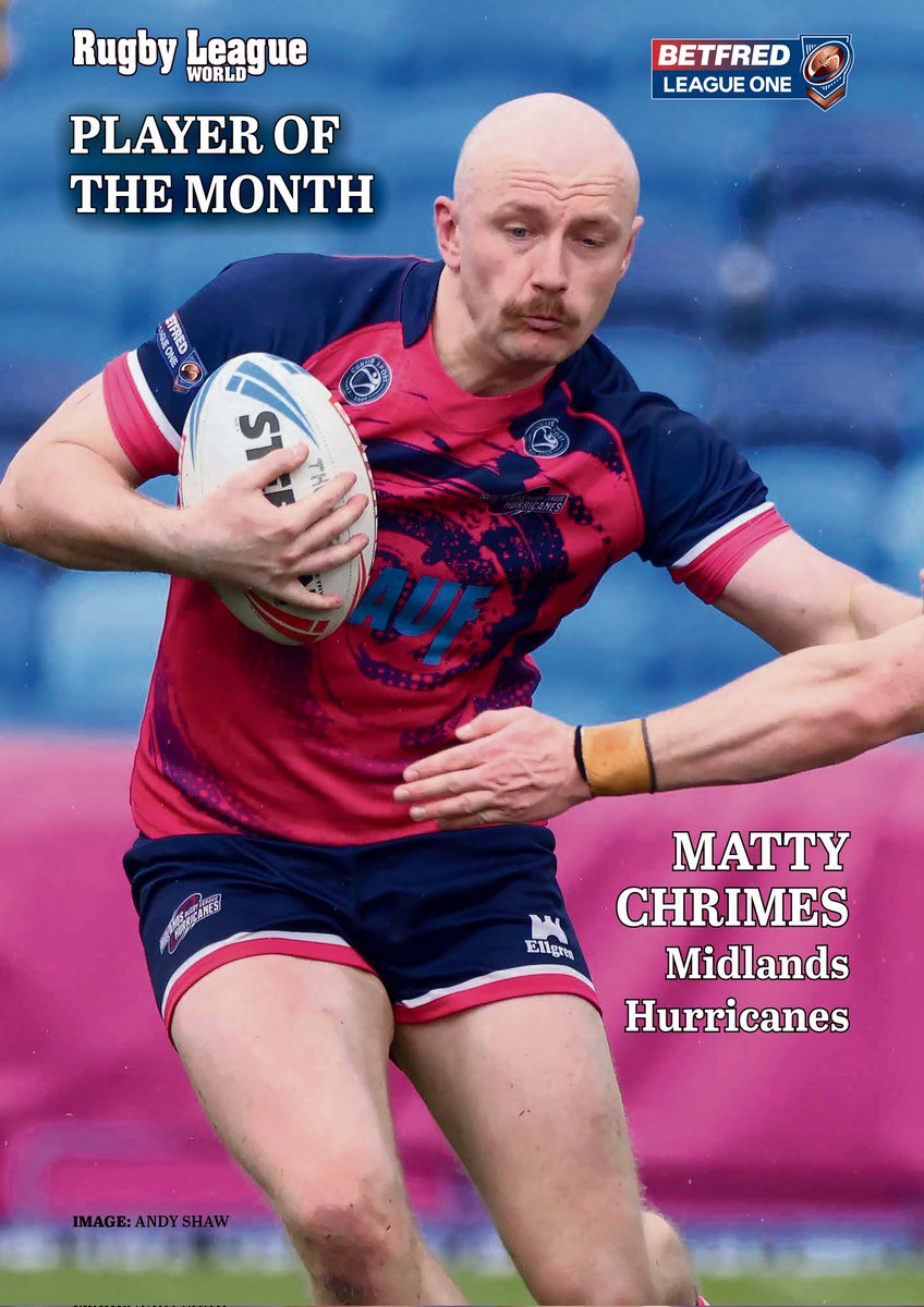🐐| A huge congratulations to <a href="/MattyChrimes/">Matty Chrimes</a>, <a href="/oakes_ross/">Ross Oakes</a> and <a href="/SullyMedforth/">Sully Medforth</a> who have made <a href="/rlworld/">Rugby League World</a>'s League One Team of the Month for April! 

🤩 | A second special accolade for Matty who has also been named their Betfred League One Player of the Month!

#DARETODREAM