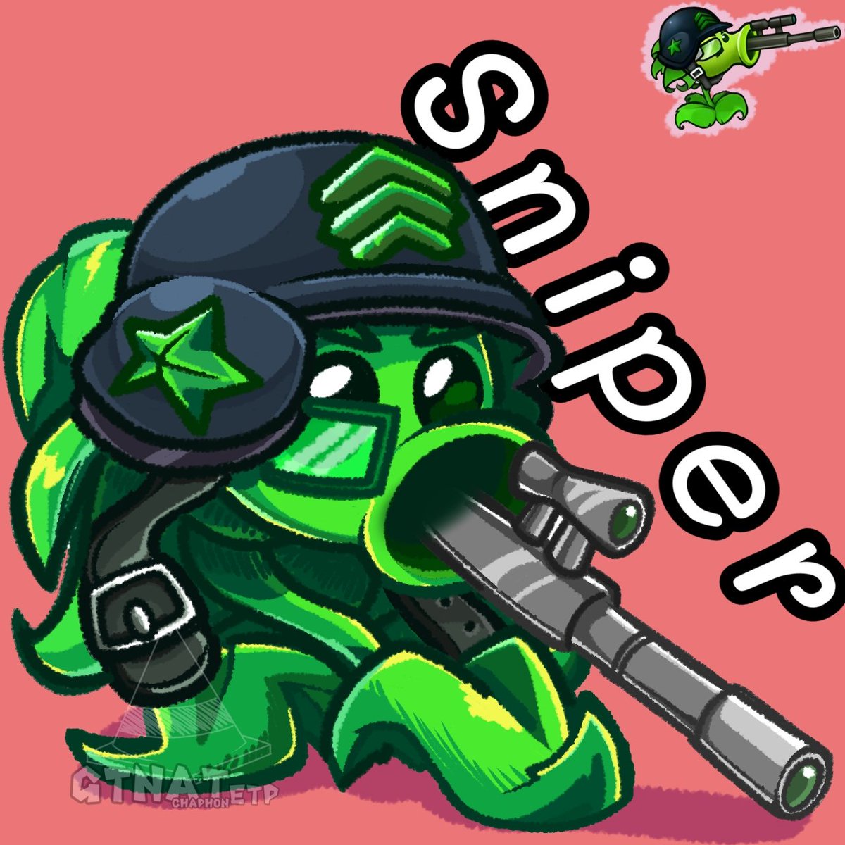 GTnatXConeHead's tweet image. Sniper pea📌

#pvzfusion #pvz2 #plantsvszombiesfanart #pvzfanart #pvzart #plantsvszombies