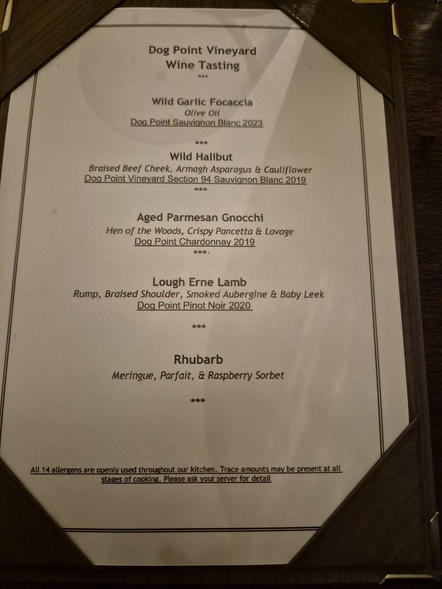 Darren Rafferty (@darrenrafferty0) on Twitter photo Brilliant night at the <a href="/DogPointWines/">Dog Point Vineyard</a> NZ Dinner. Great cooking as always <a href="/28AtTheHollow/">28AtTheHollow</a>. Thanks to Anna for visiting Enniskillen. Memorableš Brilliant night at the <a href="/DogPointWines/">Dog Point Vineyard</a> NZ Dinner. Great cooking as always <a href="/28AtTheHollow/">28AtTheHollow</a>. Thanks to Anna for visiting Enniskillen. Memorableš