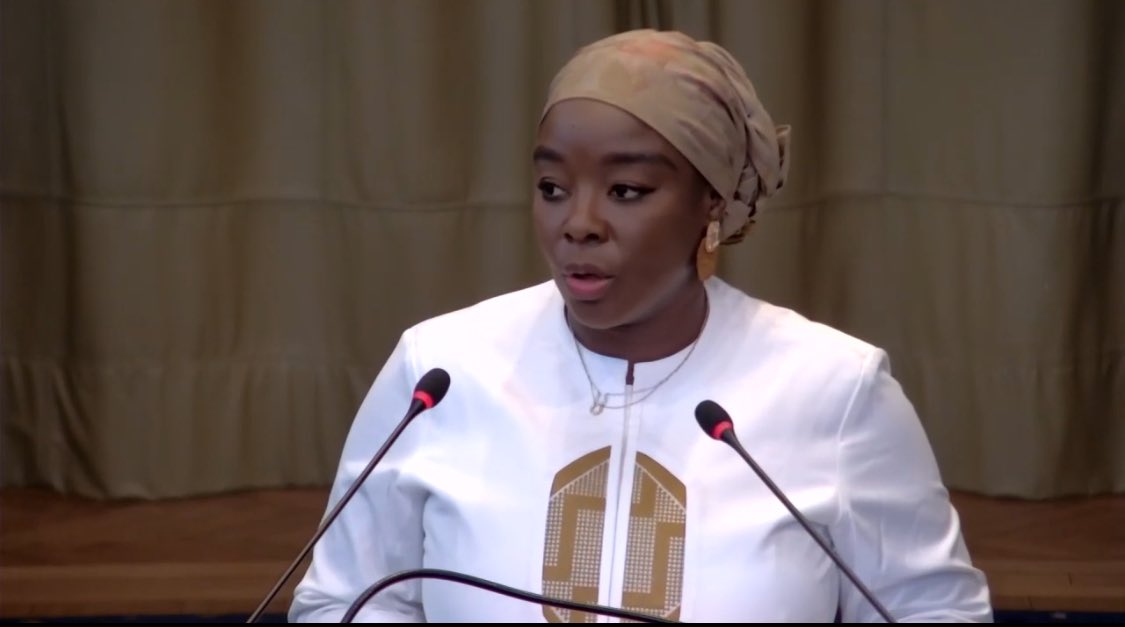 PalMissionNL's tweet photo. Senegal 🇸🇳 @ ICJ Advisory Opinion – Oral Proceedings

"Senegal has long supported the Palestinian cause. Not only because it is just, but also because it is based in firmly established international law. Our country is very attached to the effective and concrete protection of the rights of the Palestinian people, which is unjustly subject to unlawful and prolonged occupation."