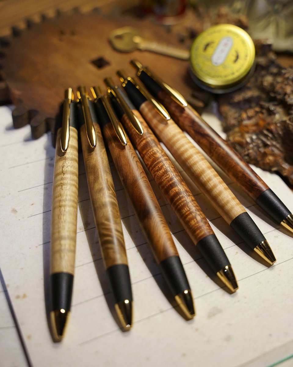 ボナン｜木軸ペンの店 on X