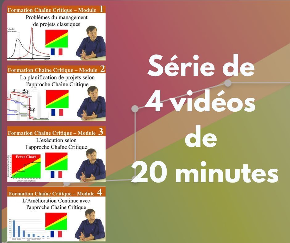 Management de Projets par la Chaîne Critique. Série de 4 vidéos de 20 minutes chacune: Problèmes/ Planifier/ Exécuter/ Améliorer.
youtube.com/playlist?list=… 
Extrait de la formation Marris Consulting. 
#ChaineCritique #TheoriedesContraintes #Goldratt #CriticalChain
