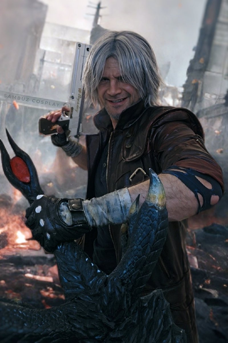 DEVIL MAY CRY 5
🔥 Let's add a rock background 🔥 
⚠️fakeguns⚠️
#DMC #DANTE #ebonyandivory #DevilSword #cosplay #jackpot #sparda #cosplay