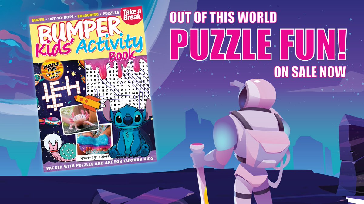 ☀️ Ready for screen-free fun this spring? The latest Bumper Kids’ Activity Book is packed with colouring, mazes, puzzles, animal facts and step-by-step drawing guides - plus characters from Lilo &amp; Stitch, Star Wars, and Frozen II!

Get your copy here: bit.ly/3EC0ABA