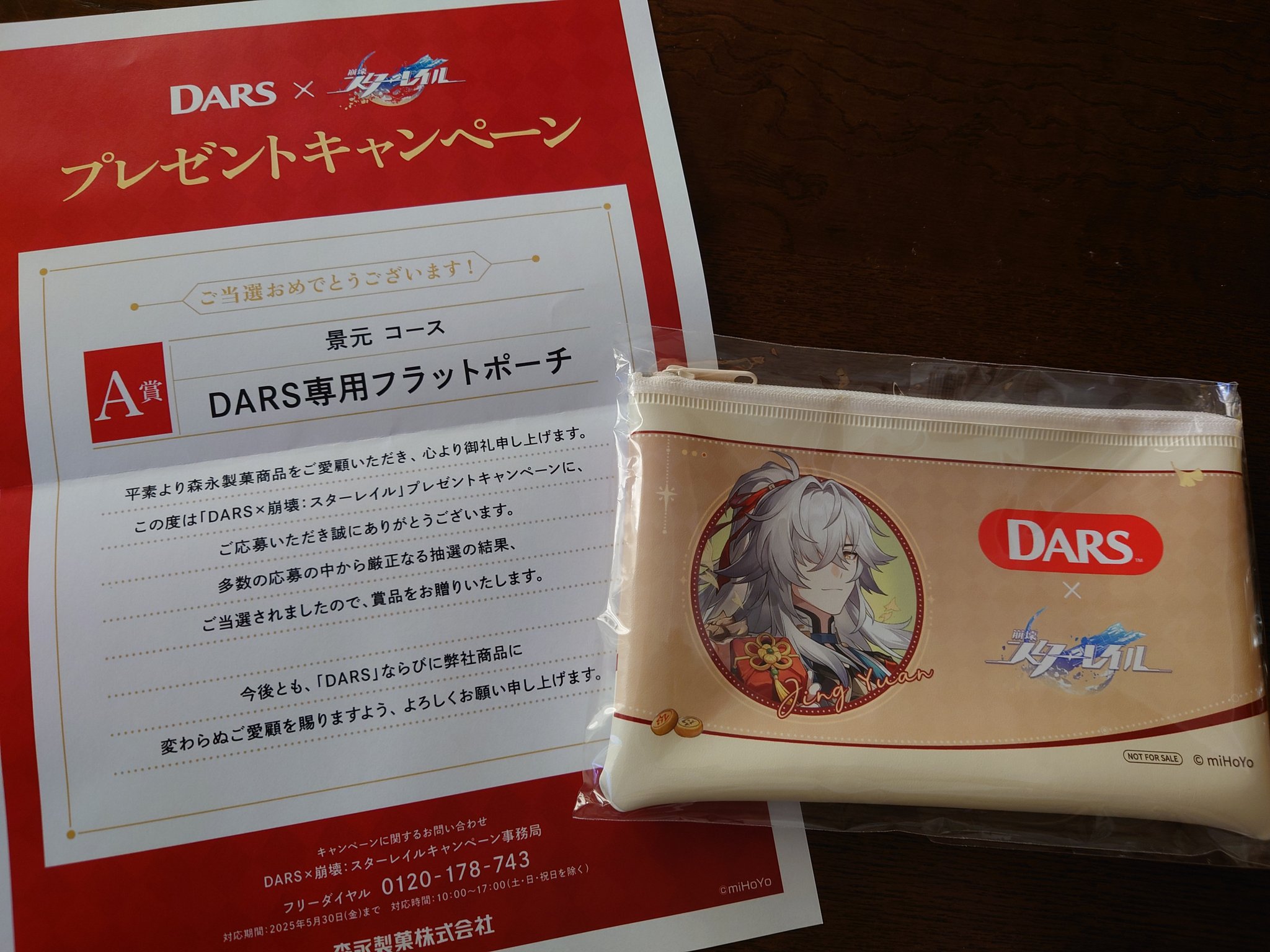 崩壊スターレイル DARS 当選品 フラットポーチ 丹恒 - メルカリ