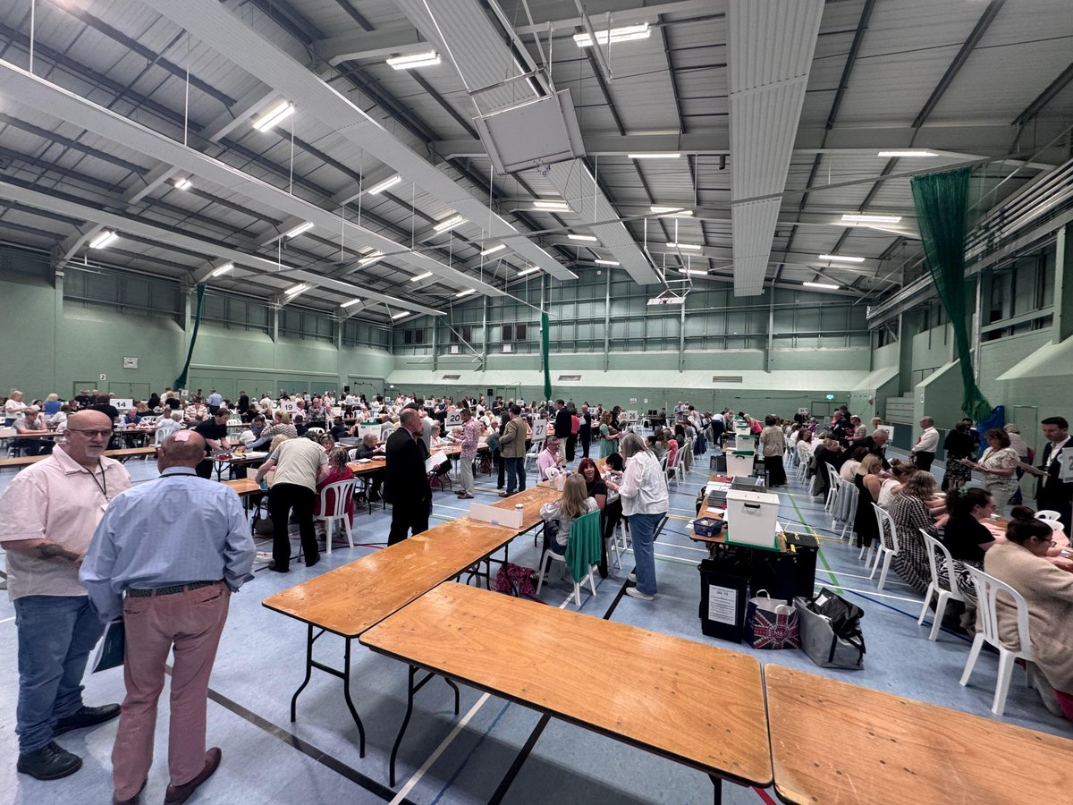 Isabella Holliday (@isabellahjourno) on Twitter photo <a href="/tomleaman_/">Tom Leaman</a> and I are reporting live from Five Rivers as the #LocalElections2025 elections count for #Wiltshire and #Salisbury is underway. We will bring you the results as we have them, and speak to candidates throughout the day.
Follow along here: salisburyjournal.co.uk/news/25133193.… <a href="/tomleaman_/">Tom Leaman</a> and I are reporting live from Five Rivers as the #LocalElections2025 elections count for #Wiltshire and #Salisbury is underway. We will bring you the results as we have them, and speak to candidates throughout the day.
Follow along here: salisburyjournal.co.uk/news/25133193.…