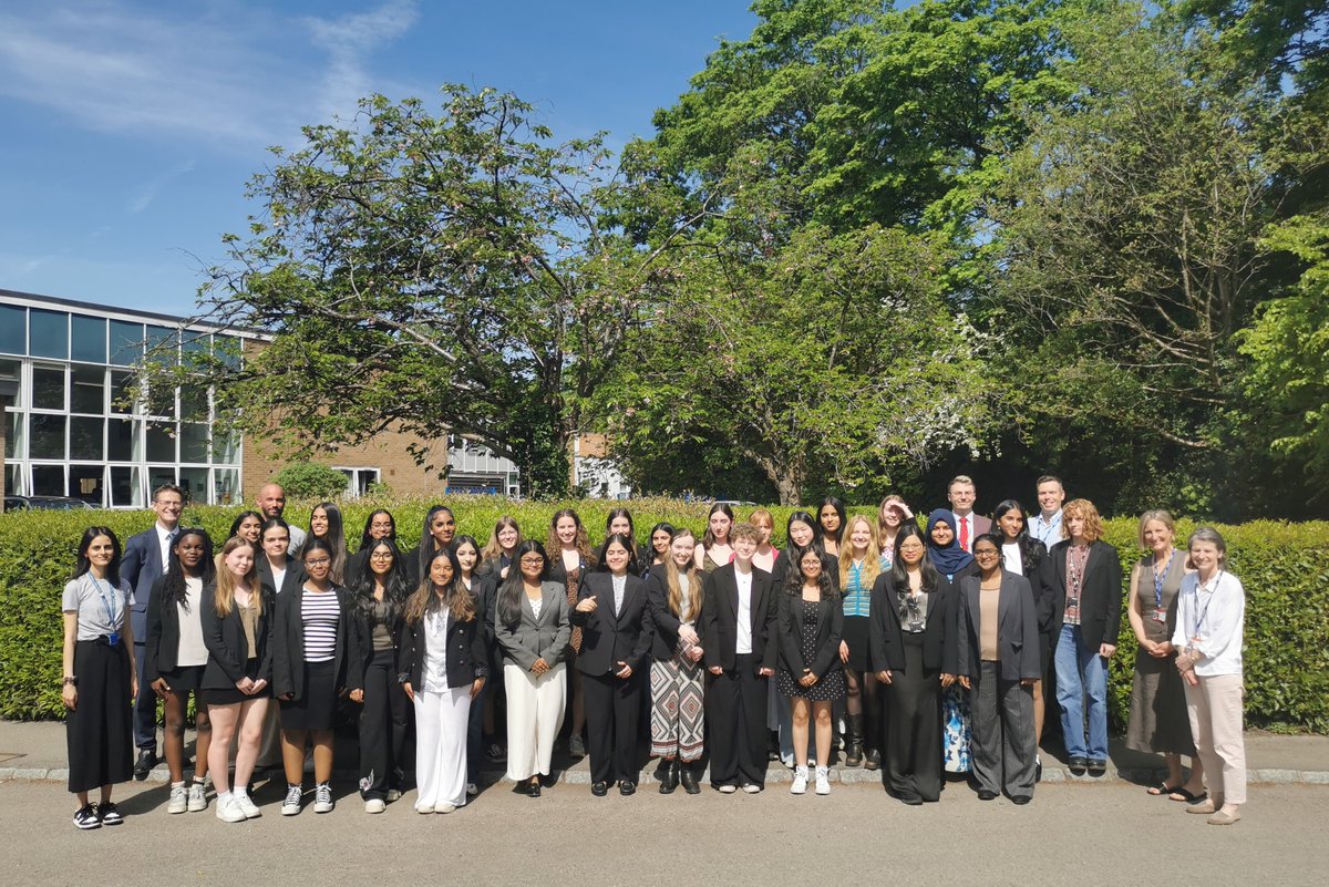 Farewell &amp; Good Luck Year 13!
•200 UCAS applicants 
•185 to Russell Group Universities 
•40 to Oxford, Cambridge, Medicine, Vet, and Dentistry (pictured) 
•12 Degree apprenticeships 
•4 Foundation Art applicants 
•3 to US Universities 
•1 to Pinewood Studios