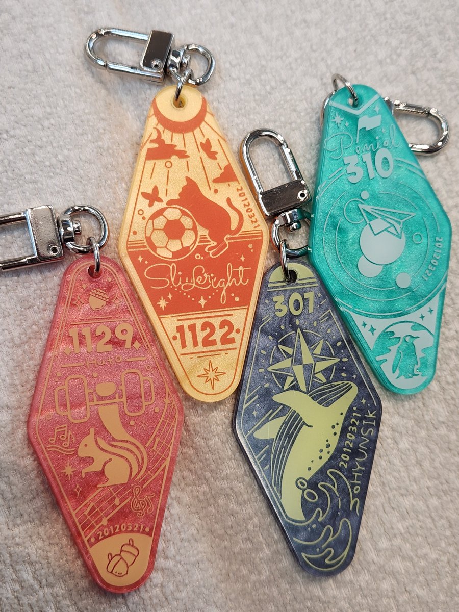 키링도착  너무이쁘잖아!