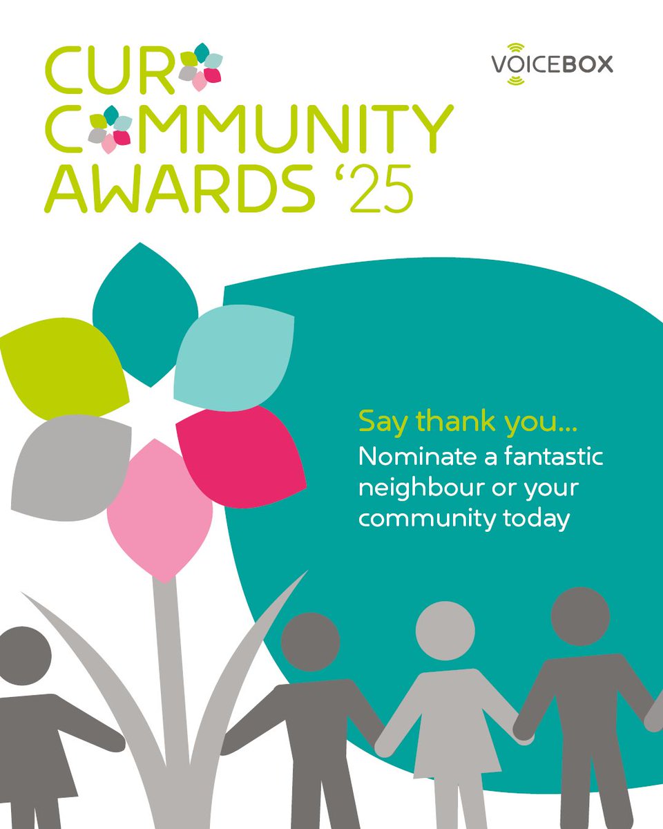 Do you think your community is amazing? Is there a community hero where you live? Why not nominate them for one of our Curo Community Awards?

More on how to nominate can be found here: orlo.uk/4bl01 

#CommunityAwards