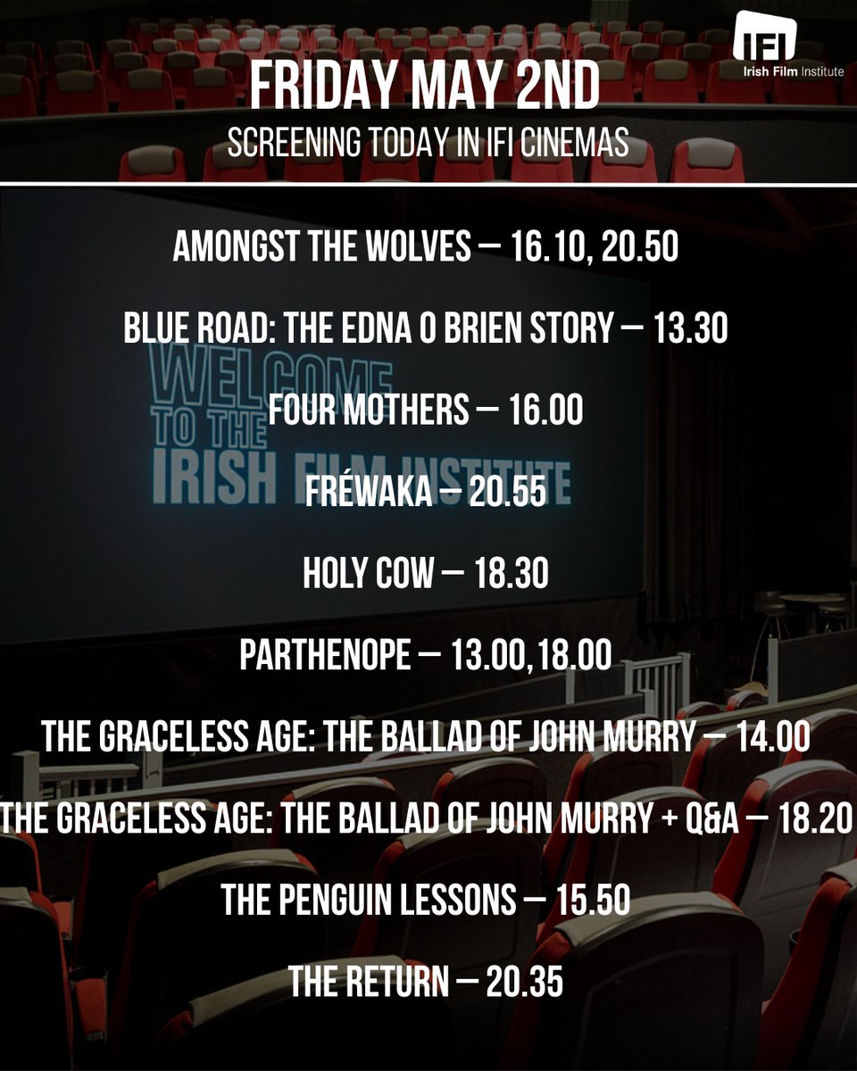 📽️ Screening today at the IFI 🎟️ 

👉 ifi.ie/whats-on/