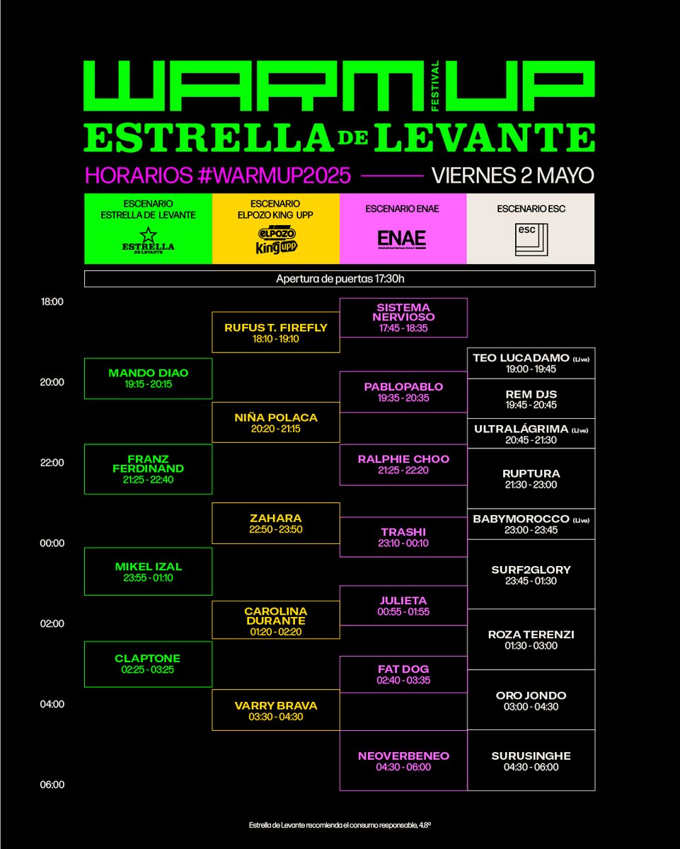WARM UP Estrella de Levante tweet media