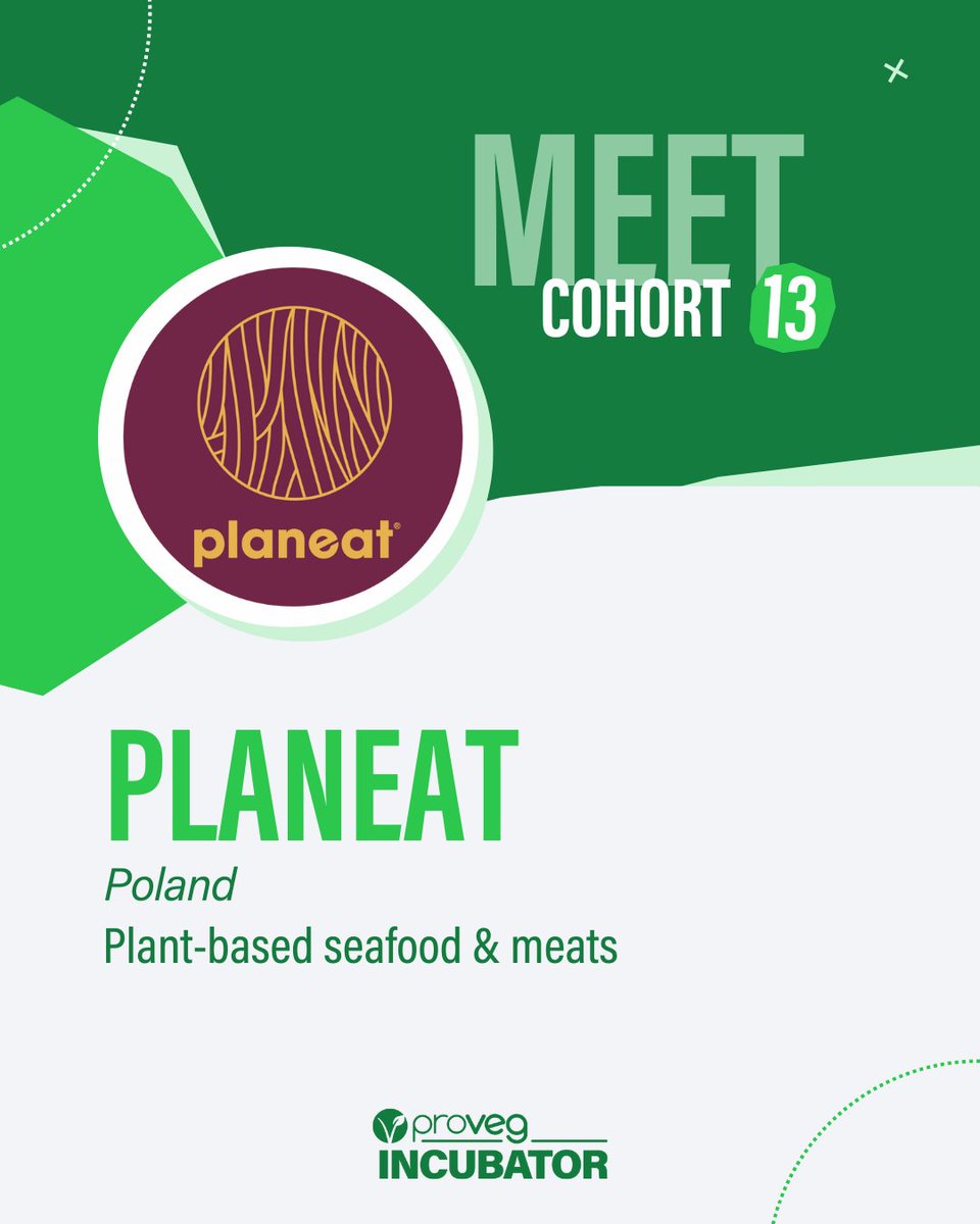 ProvegIncubator's tweet image. Meet Planeat! From vegan tuna to pulled pork, they’re crafting next-gen plant-based meats using custom fat replacement tech.🤩  #ProVegIncubator13