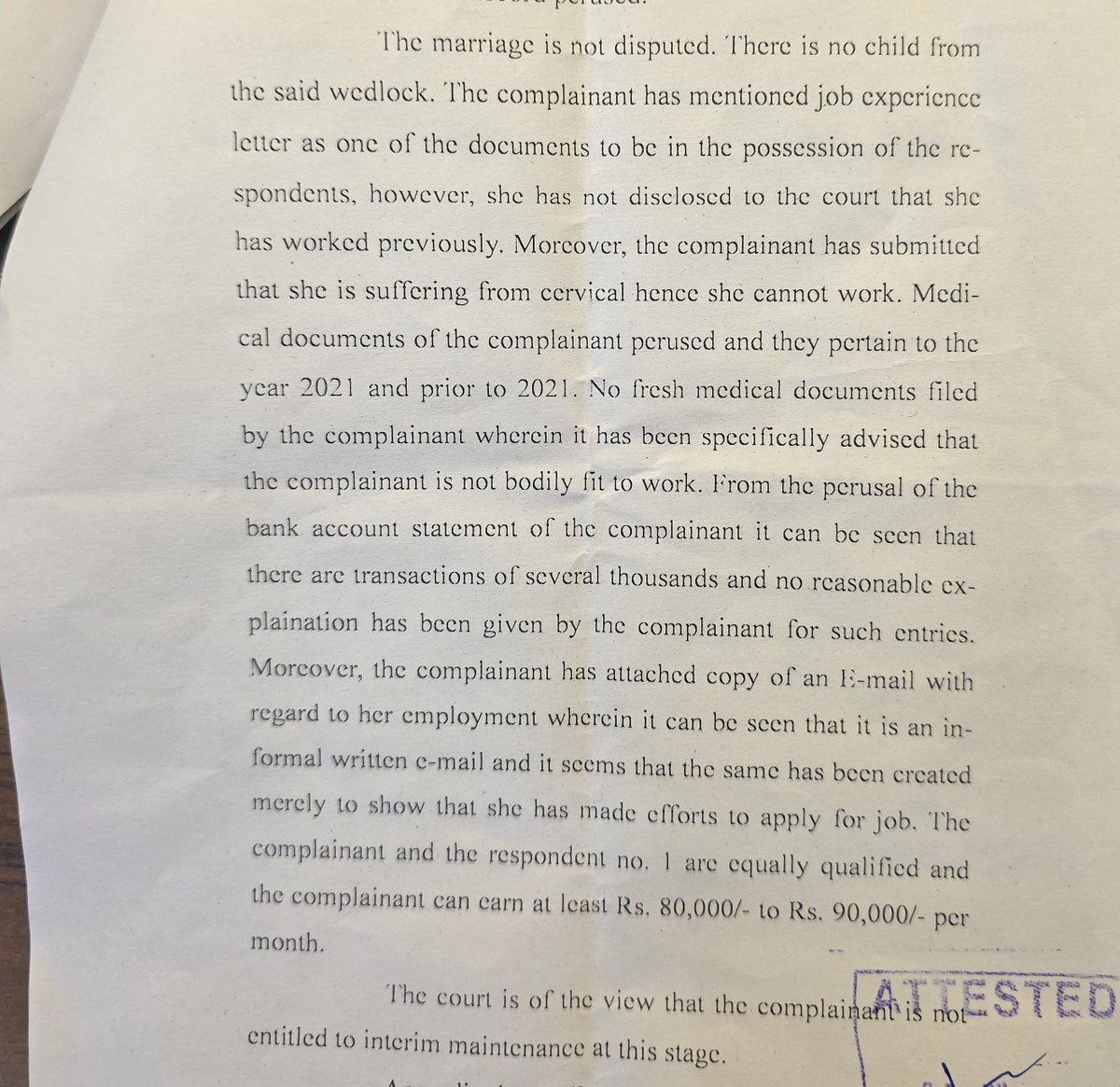 MohlaVivek's tweet photo. Interim maintenance rejected—No sympathy for false narratives. ⚖️ #CourtWin #FairJudiciary https://t.co/VV0UygkN8i