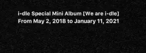 planetidle's tweet image. … to january 11th 2021 ❤️‍🩹