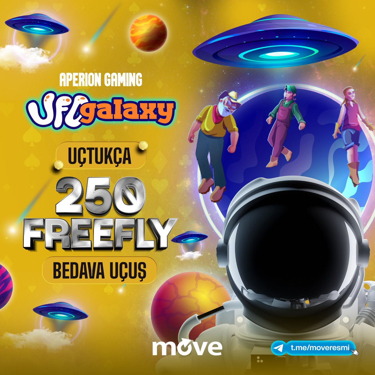 Bir Cisim Yaklaşıyor Efendim!👽

Ufo Galaxy Oyununda Uçtukça 250 FREEFLY BETSMOVE'DAN HEDİYE! 🛸

Detaylar İçin Promosyonlar Sayfamızı İncelemeyi Unutmayın...🎁