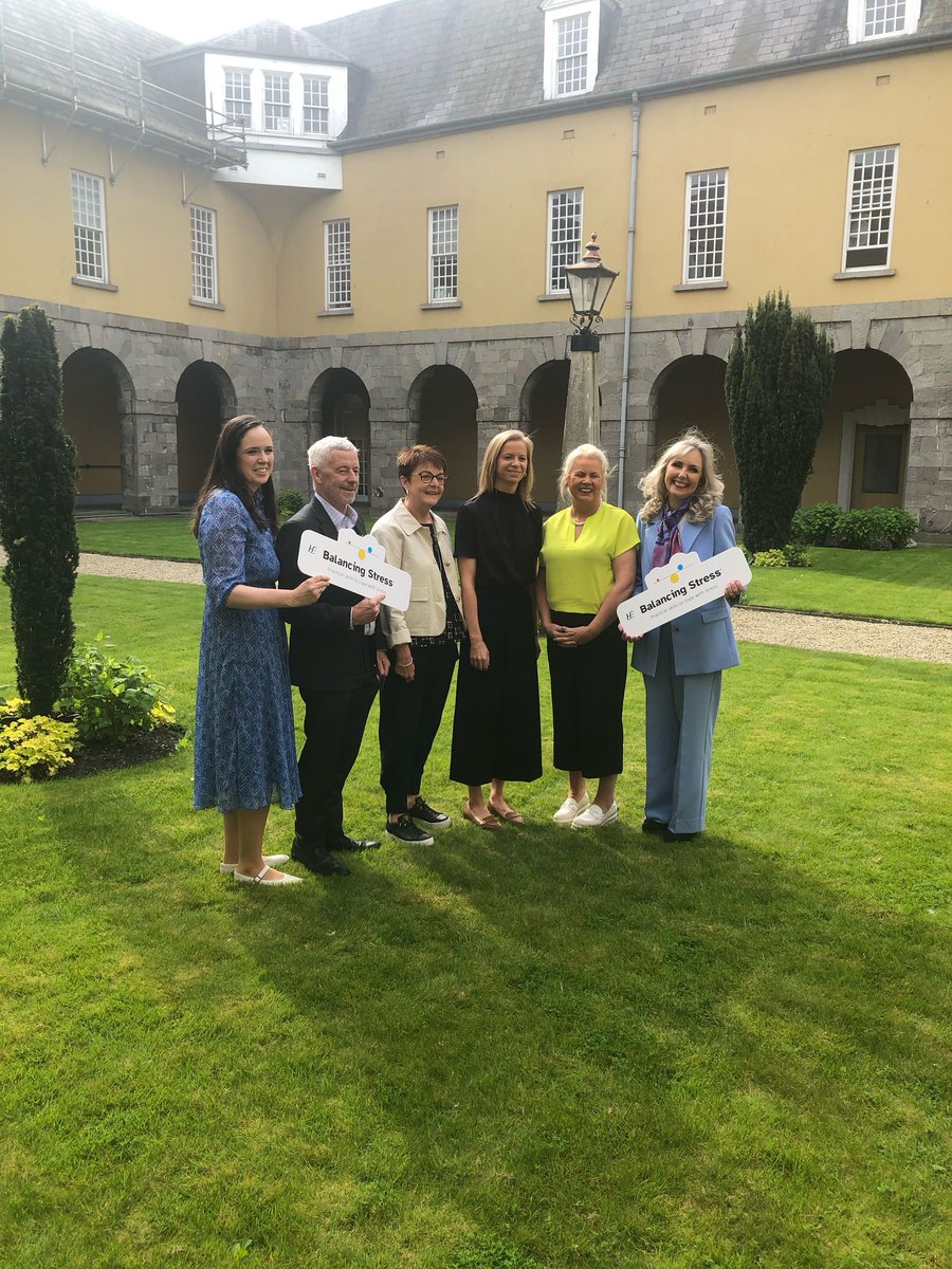 We are live from Dr. Steevens' for the launch of #HSEBalancingStress a new six session online programme available at: www2.hse.ie/mental-health/…