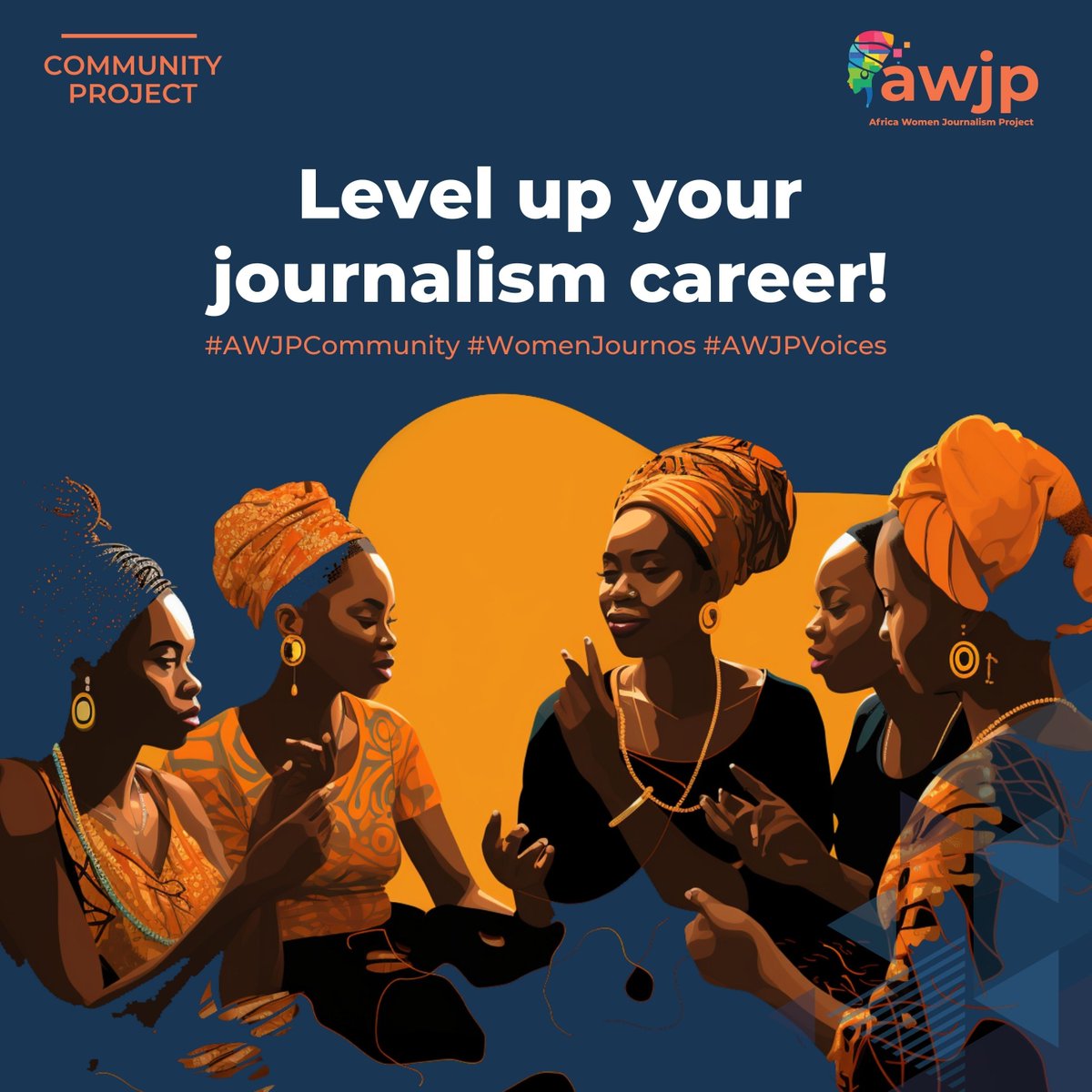 Level up your skills.
AWJP offers free journalism training — in English &amp; French!
 Inclusive |  AI-supported |  Career-focused
Join the #AWJPCommunity and grow your career: bit.ly/awjpcommunityc… 
#AWJPCommunity #WomenJournos