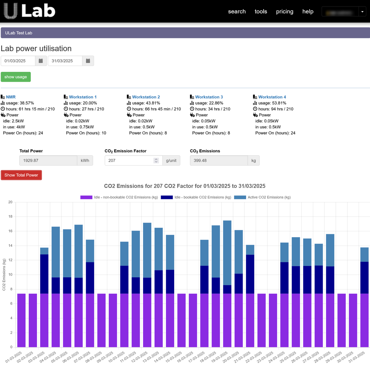 just back from the TSN annual event.  Working hard to get our ESG tools ready for use. Want to see how much CO2 your equipment/lab is generating then get in touch.