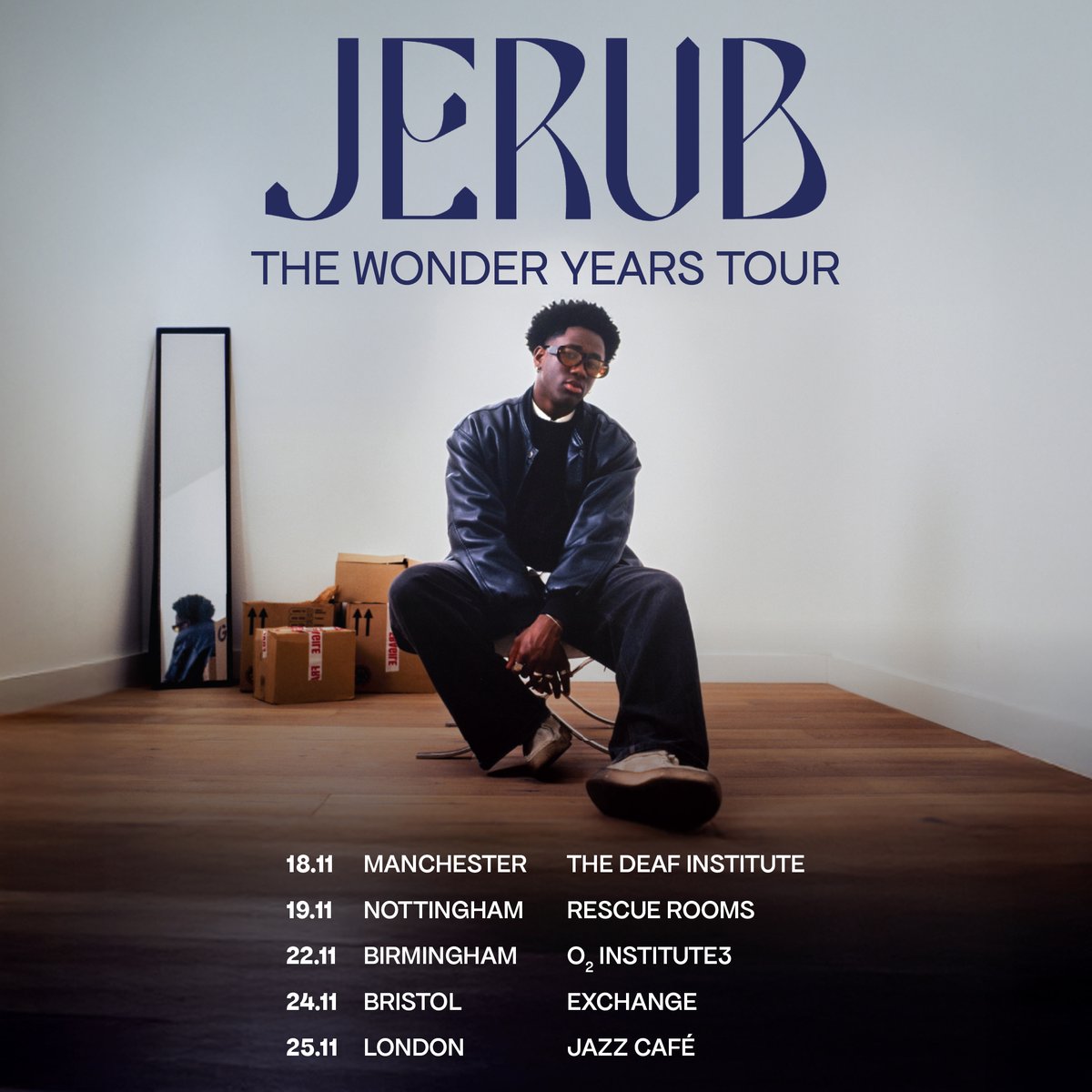 O2 Institute Birmingham (@o2institutebham) on Twitter photo Don't miss rising star <a href="/jerubmusic/">JERUB</a> in Brum! His sonic approach blends the worlds of pop and soul in a way that creates a rousing response in listeners - Sat 22 Nov 
Tickets on sale now 👉 amg-venues.com/EBu350VIEFu Don't miss rising star <a href="/jerubmusic/">JERUB</a> in Brum! His sonic approach blends the worlds of pop and soul in a way that creates a rousing response in listeners - Sat 22 Nov 
Tickets on sale now 👉 amg-venues.com/EBu350VIEFu
