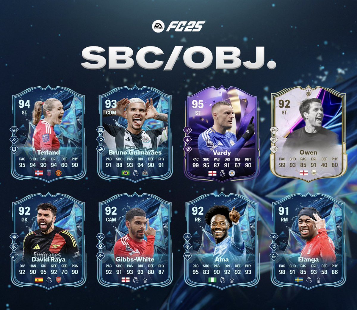 OFFICIAL Premier League Team Of The Season! 🏴󠁧󠁢󠁥󠁮󠁧󠁿🔵

We offer the BEST #FC25 services! ✅

Our professionals will play your weekend league games to get you the best results possible with a 100% success rate! 🎮

Direct message us to book now! 📲