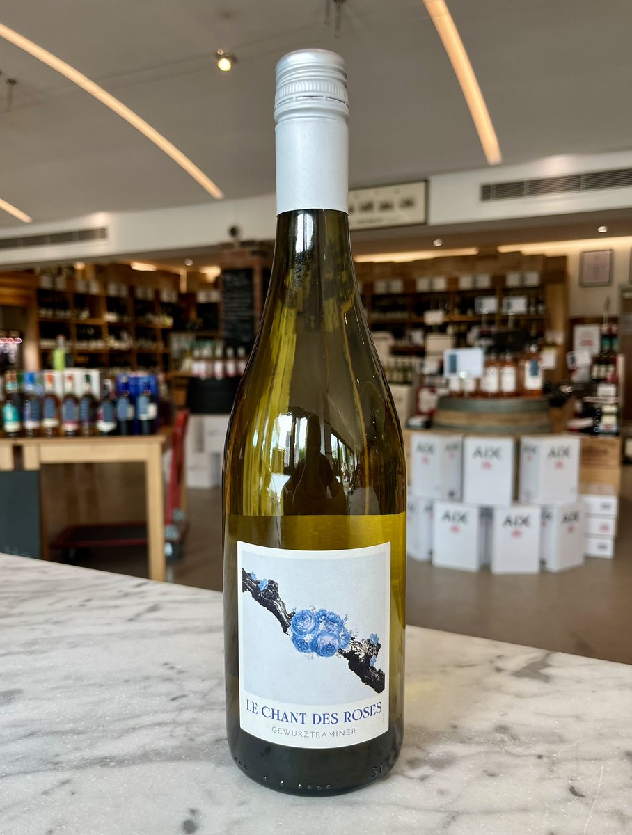 New in to Cachet Wine, Le Chant des Roses is a delicate &amp; aromatic expression of Gewurztraminer with notes of lychee, rose and exotic spices. This beautifully balanced wine unfolds on the palate with a silky texture, leading to a refreshing, lingering finish.