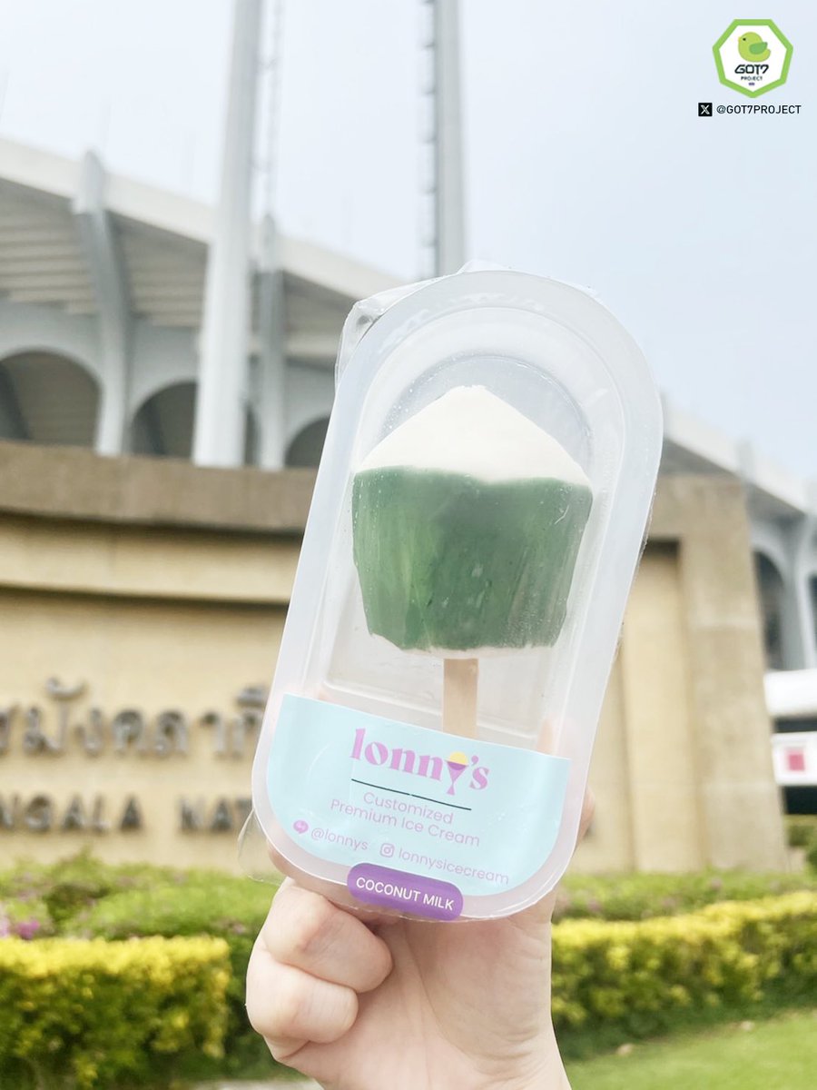 GOT7PROJECT's tweet image. 🍦🍨💚 

GOT7
여러 가지로 고마워요

We express our LOVE through ICE CREAM 

@jaybnow_hr @marktuan @JacksonWang852 @JINYOUNG @ChoiArs_YJ @BamBam1A @yugyeom 
@GOT7Official #GOT7 

#GOT7_NESTFESTinBKK
#GOT7_NESTFESTinBKK_Day1