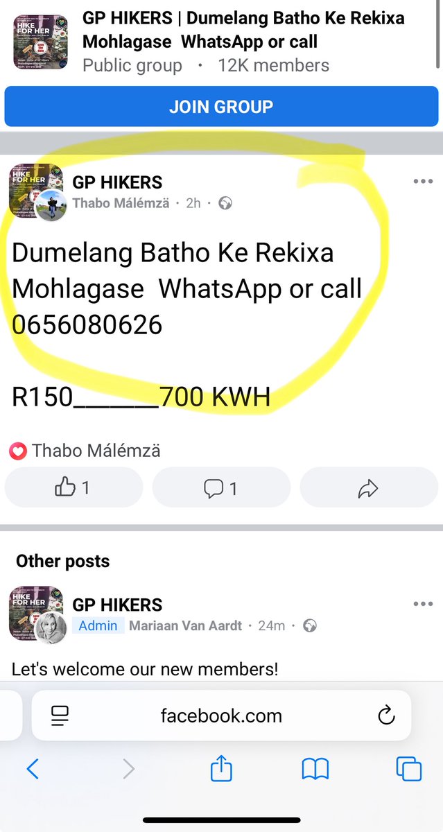 Gotse88's tweet photo. @Eskom_SA spotted this on facebook. https://t.co/Z0hjpj11uS